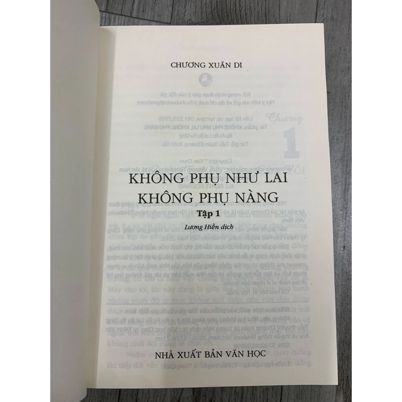 Không phụ như lai không phụ nàng. Bộ 2 tập kèm ngoại truyện. 1a4 537344