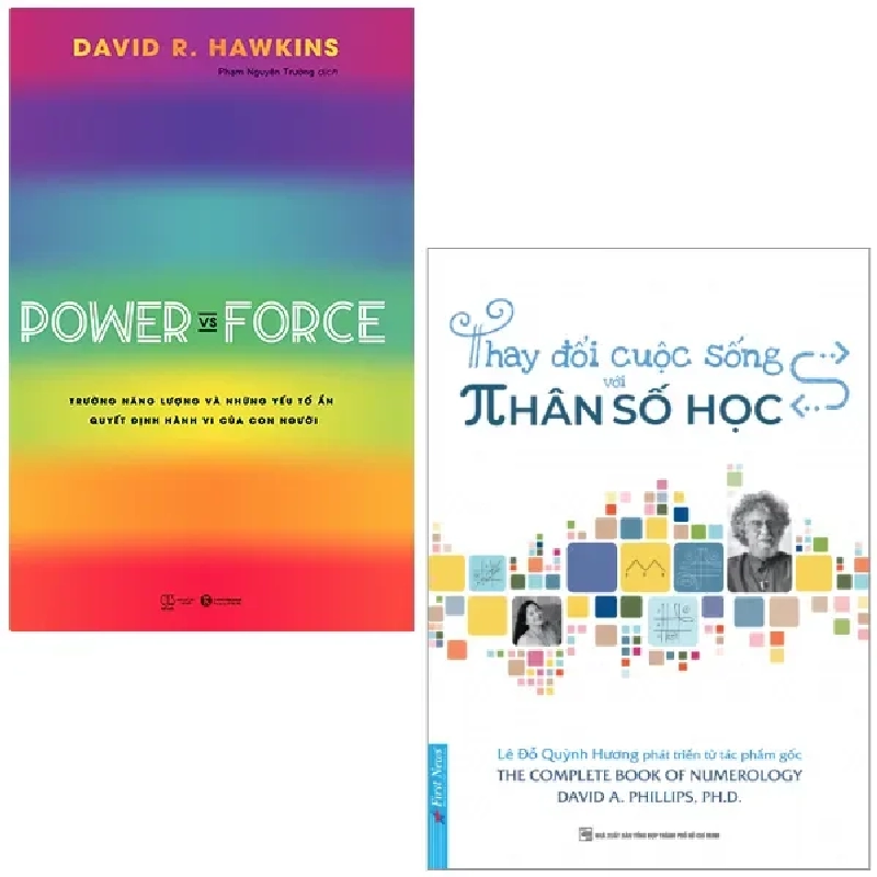 Combo Sách Thay Đổi Cuộc Sống Với Nhân Số Học + Power Vs Force - Trường Năng Lượng Và Những Nhân Tố Quyết Định Hành Vi Của Con Người (Bộ 2 Cuốn) - Lê Đỗ Quỳnh Hương, David R Hawkins 742209