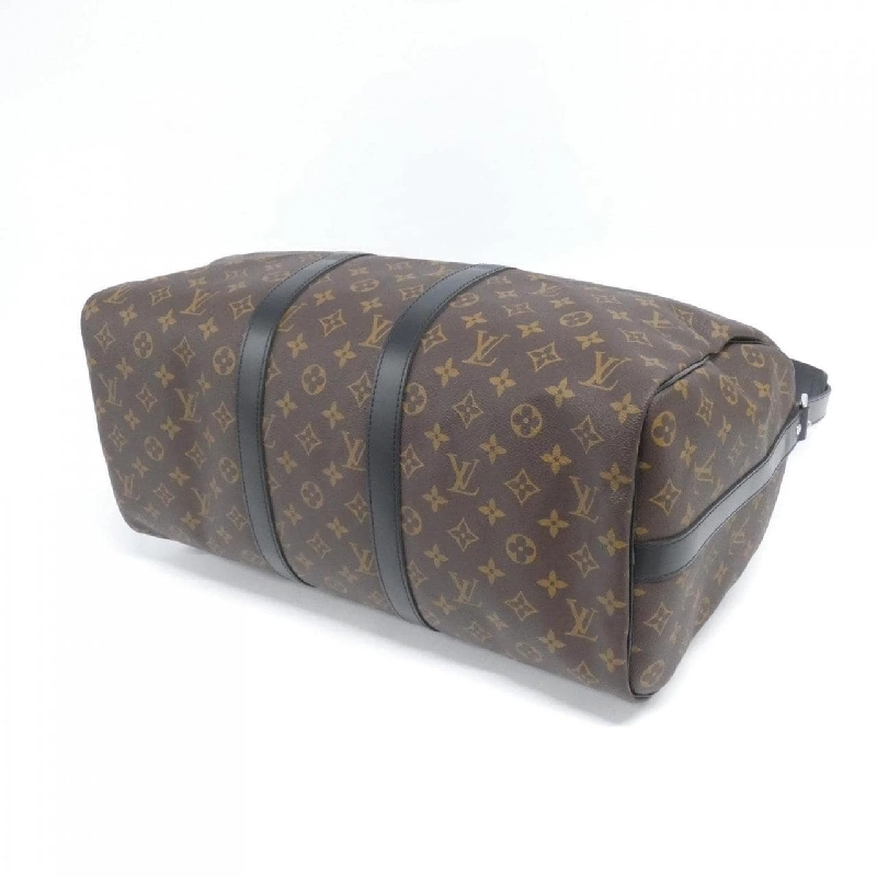 Túi xách Boston Louis Vuitton Monogram Macassar Keepall Bandoulière 45cm M56711 - Hàng hiệu Chính hãng 771086