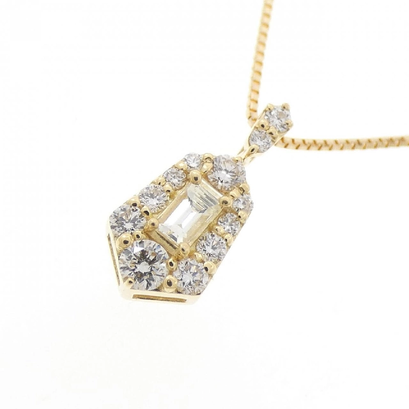 Dây chuyền kim cương K18YG 0.25CT - Hàng hiệu Chính hãng 861829