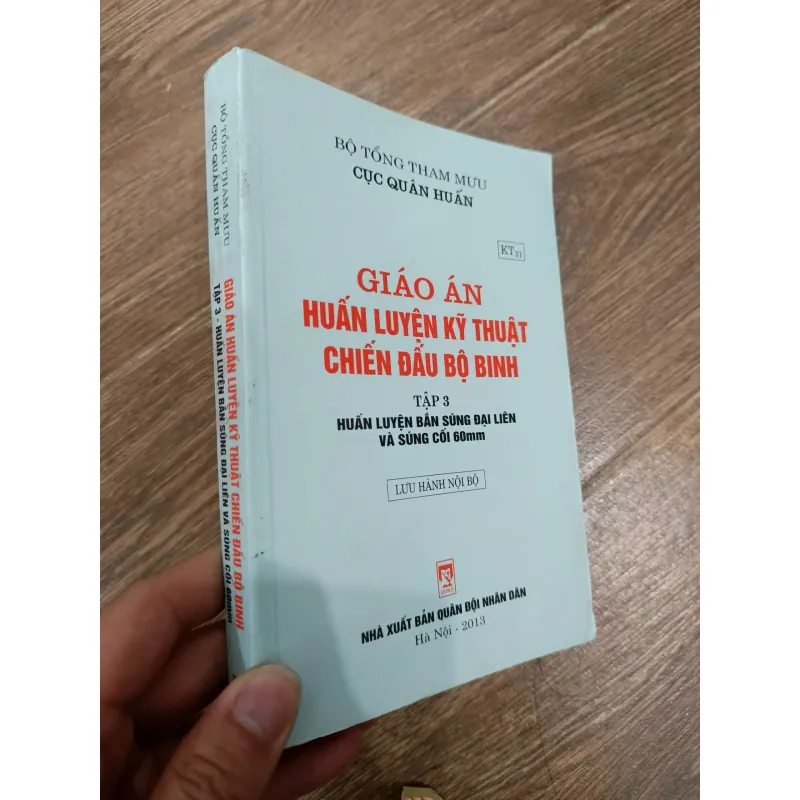 Giáo án huấn luyện kỹ thuật chiến đấu bộ binh - Súng máy PKMS và súng cối 60mm 757561