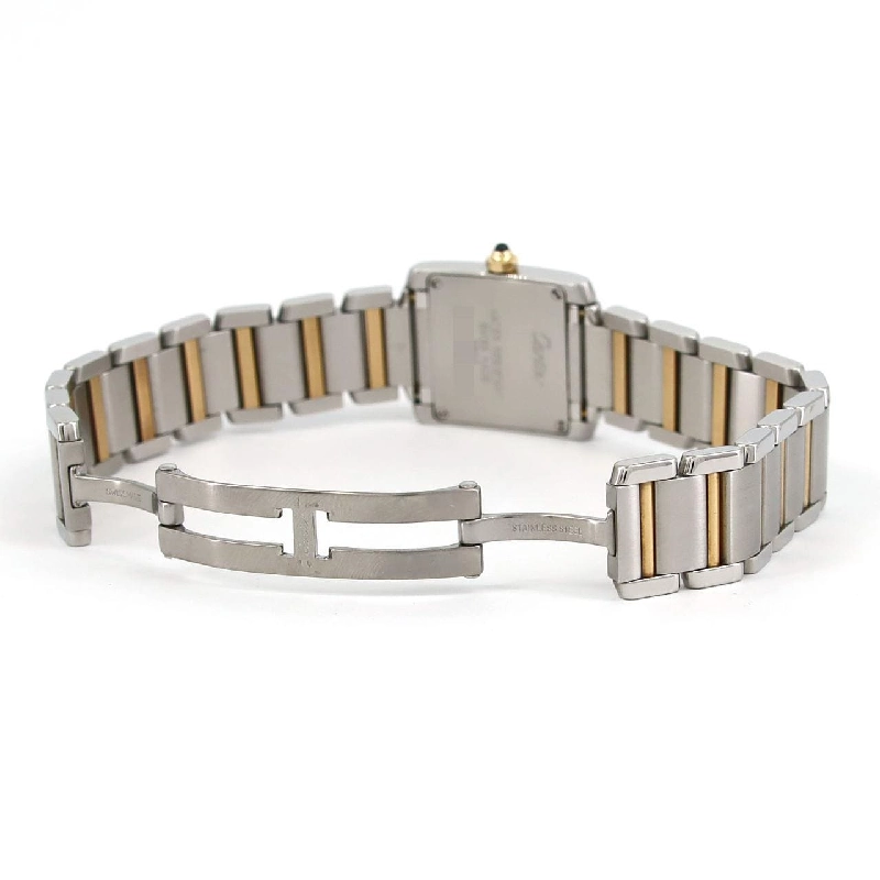 Cartier Tank Française SM Combi W51007Q4 SSxYG Quartz - Hàng hiệu Authentic 876340