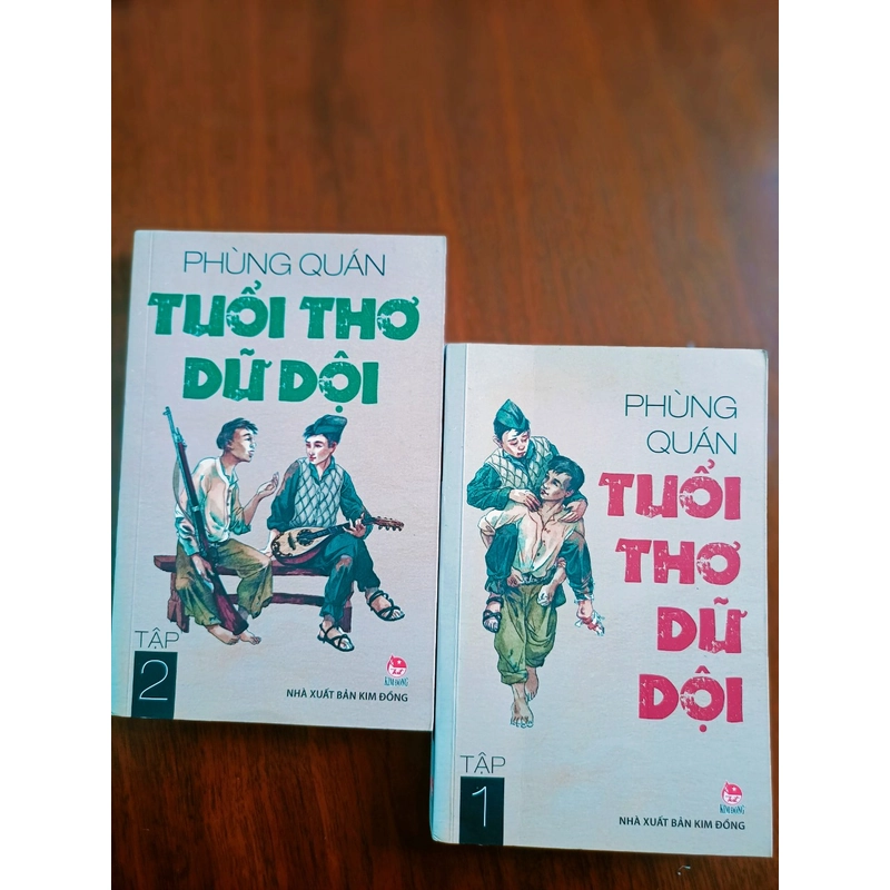 Tuổi Thơ Dữ Dội (Tiểu Thuyết Tập 1 & 2) | Tác giả Phùng Quán | Sách còn mới 90% - Freeship 384367