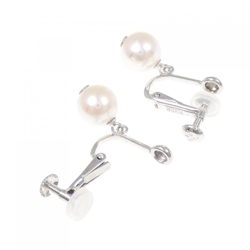 Bông tai ngọc trai Akoya K14WG 7.3mm - Hàng hiệu Chính hãng 871807