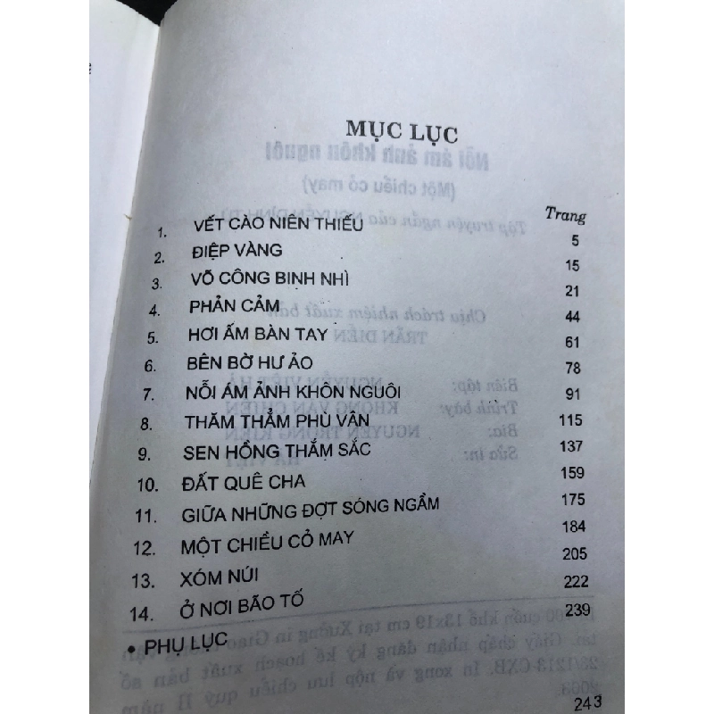 Nỗi ám ảnh khôn nguôi 2003 mới 70% ố bẩn nhẹ Nguyễn Đình Tú HPB0906 SÁCH VĂN HỌC 459046