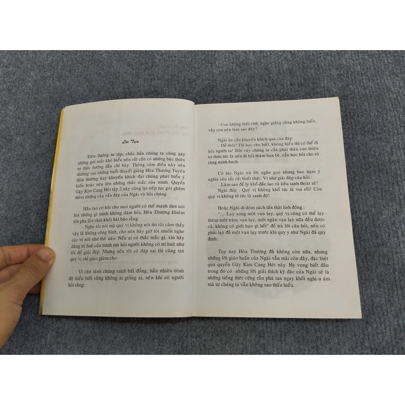 GẬY KIM CANG HÉT. HÒA THƯỢNG TUYÊN HÓA. VẤN ĐÁP KÝ LỤC 2 485373