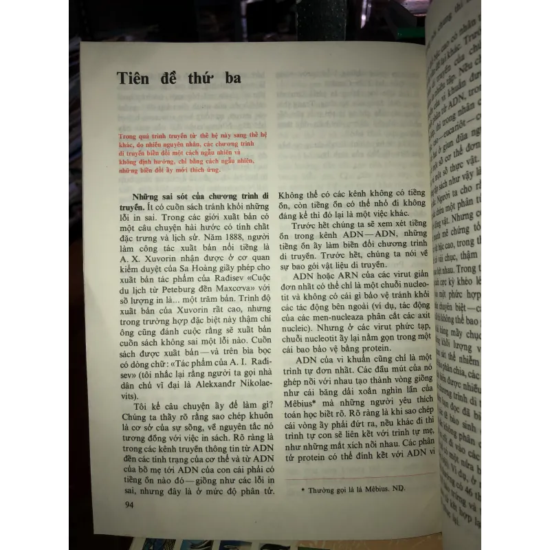 Những tiên đề của sinh học - B.M. Međnikov 798776