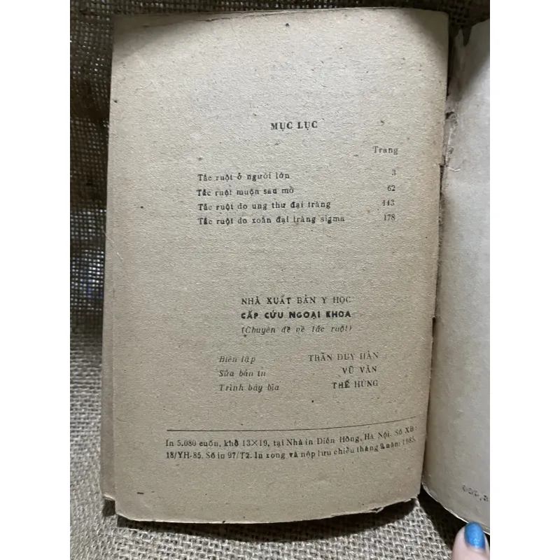 Cúc cứu ngoại khoa 1985 - gs Nguyễn Đức Ninh  799056