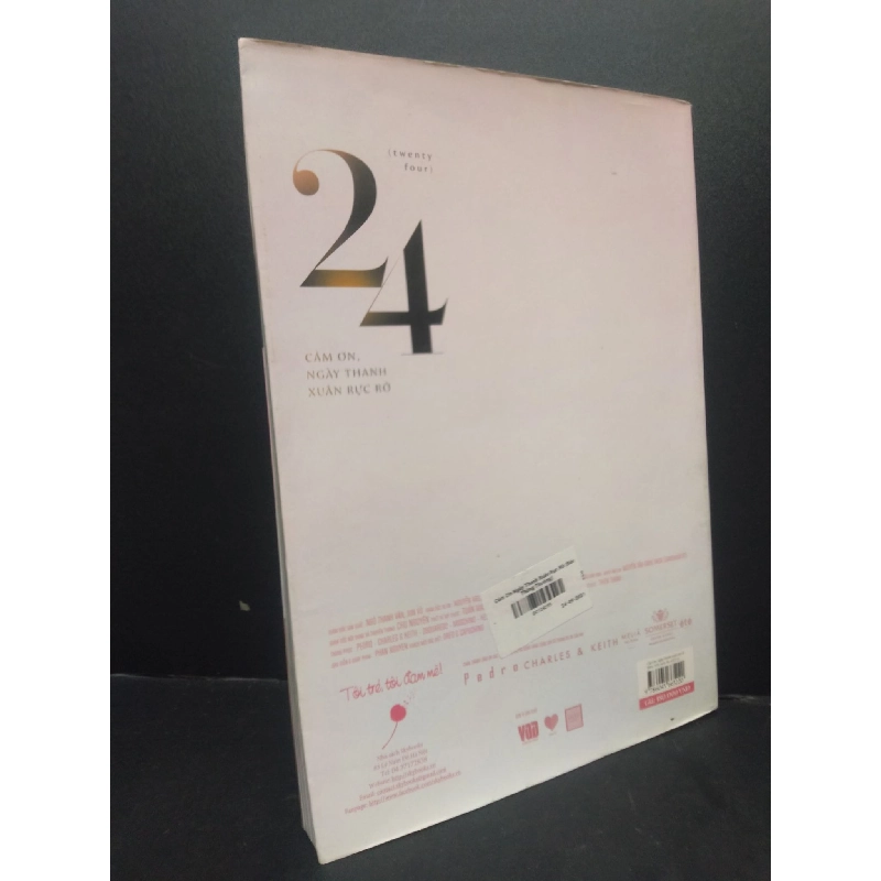 24 Cảm ơn ngày thanh xuân rực rỡ mới 90% bẩn nhẹ 2019 HCM2405 Jun Vũ TẠP CHÍ, THIẾT KẾ, THỜI TRANG 923200