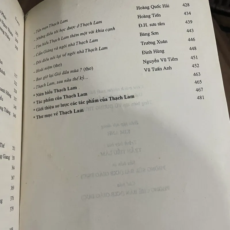 Thạch Lam - tác gia và tác phẩm - khổ lớn - 490 trang  760374