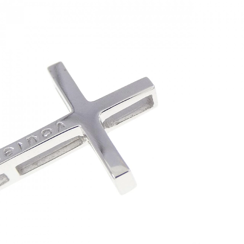 K18WG Mặt dây chuyền hình chữ thập - Hàng hiệu Chính hãng 862768