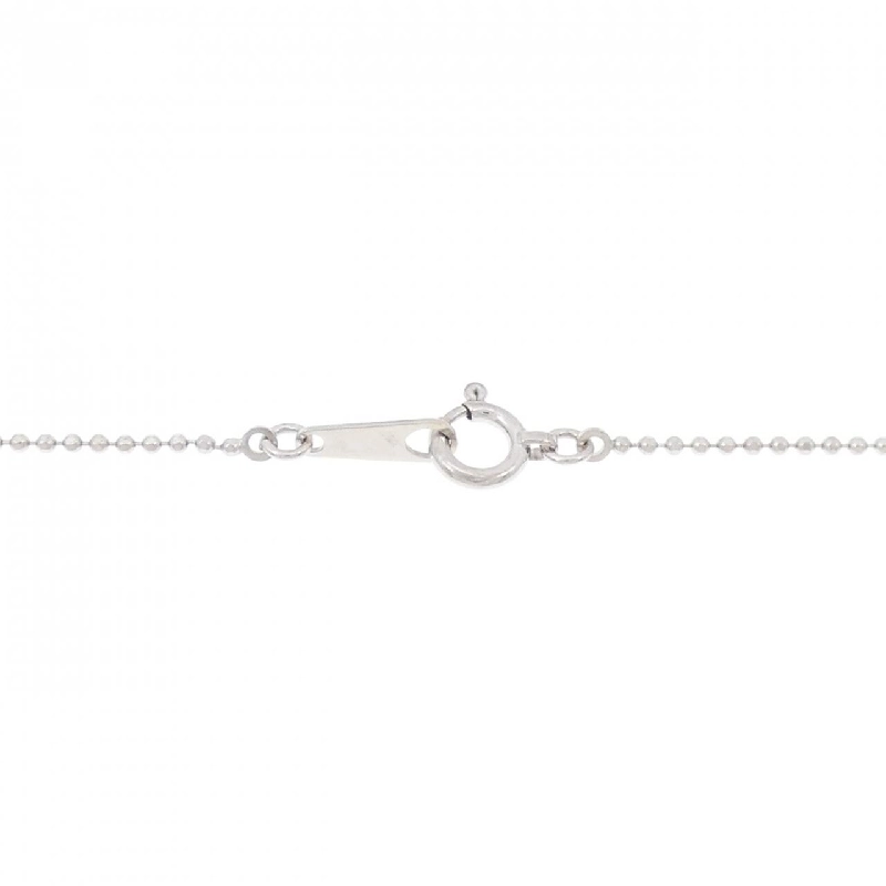 K18WG Dây chuyền kim cương chéo 0.10CT - Hàng hiệu Authentic 867578