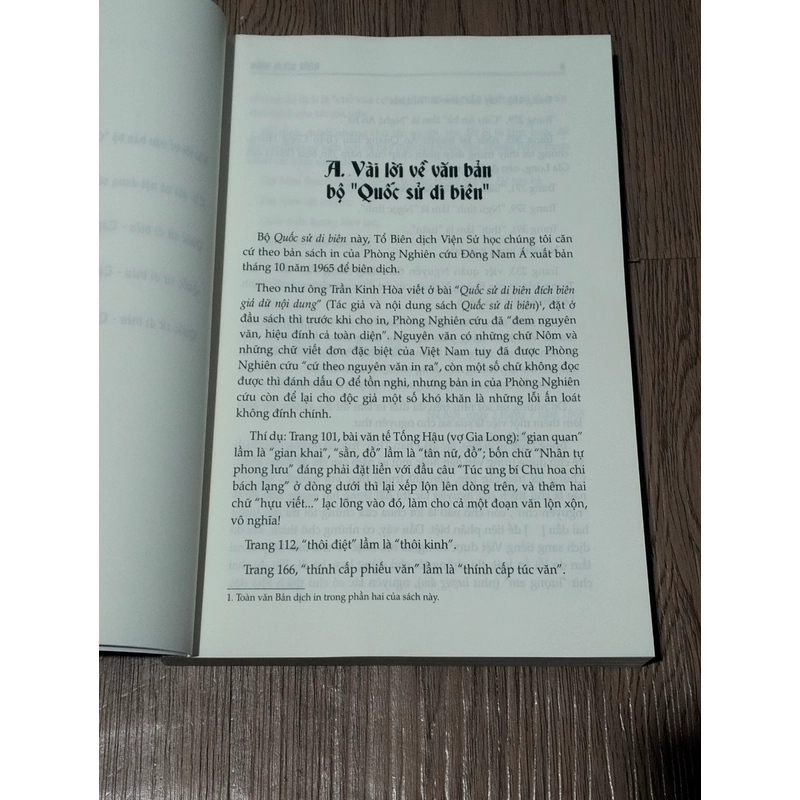 Sách lịch sử, "Quốc sử di biên", Phan Thúc Trực, sách cũ còn mới 464263