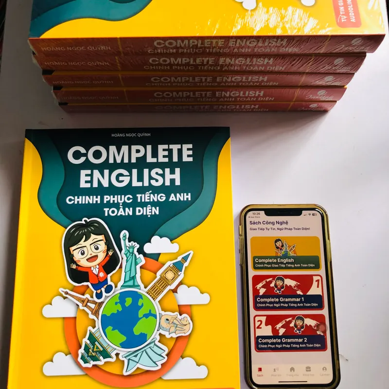 📚 COMPLETE ENGLISH – CHINH PHỤC TIẾNG ANH TOÀN DIỆN (Hoàng Ngọc Quỳnh) 561187