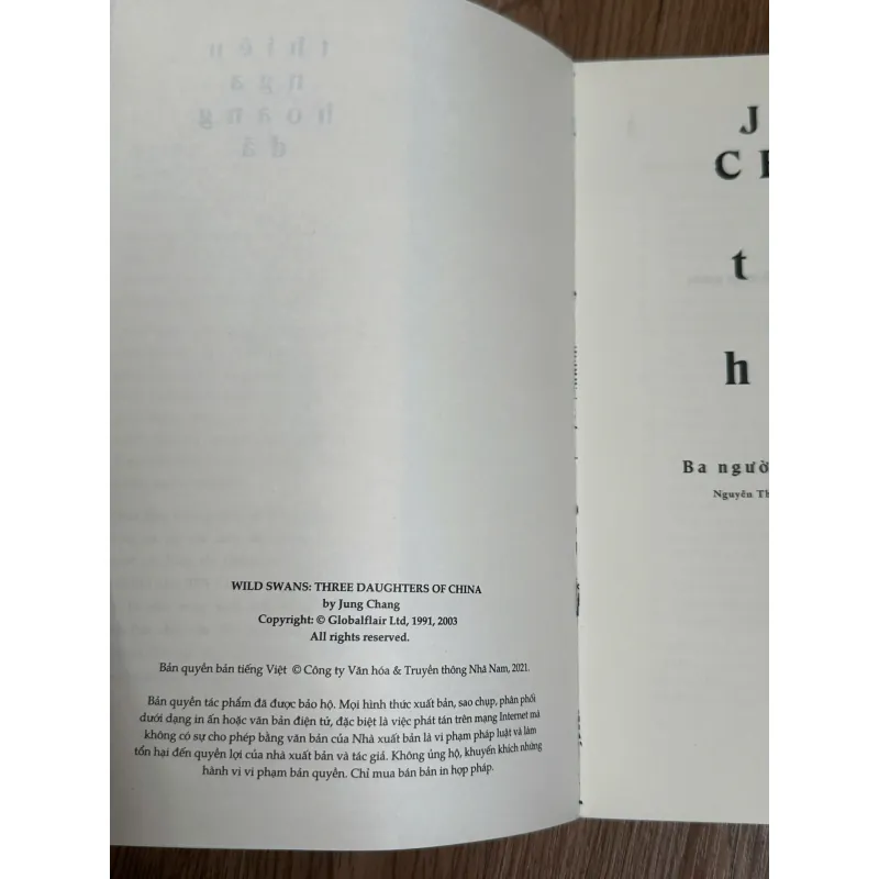 Thiên Nga Hoang Dã - Jung Chang 788616