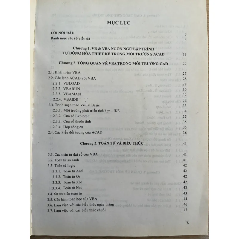Cơ sở lâp trình tự động hóa tính toán, thiết kế với VB & VBA trong môi trường Autocad 1002574