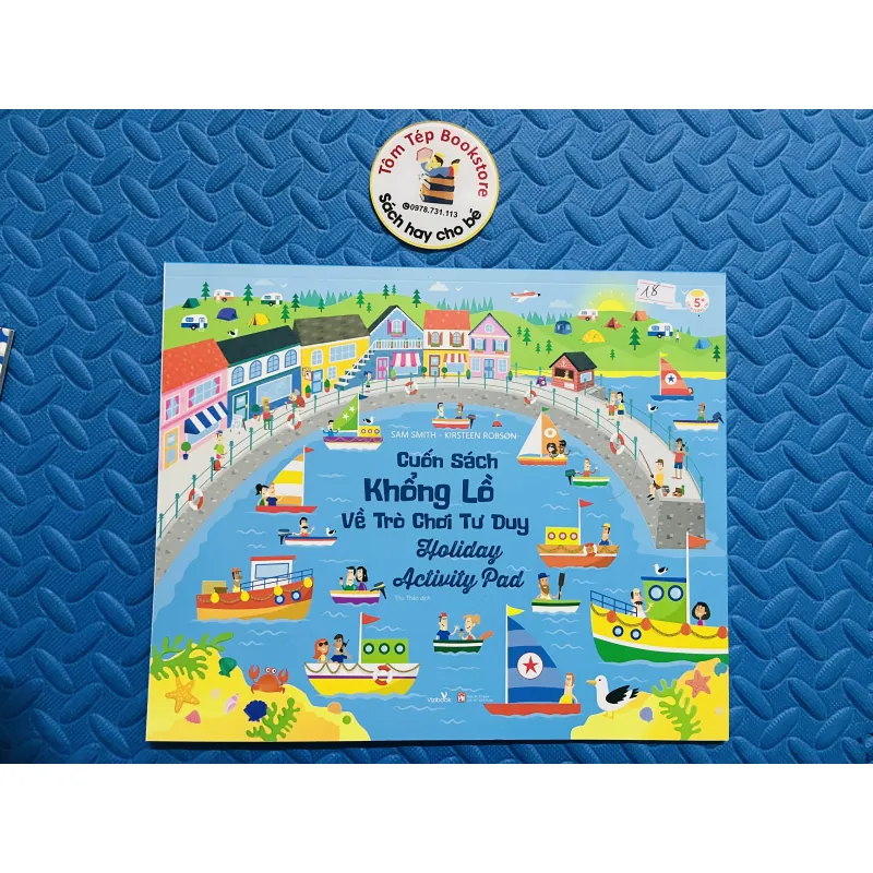 Set 4 cuốn sách khổng lồ về trò chơi tư duy 786931