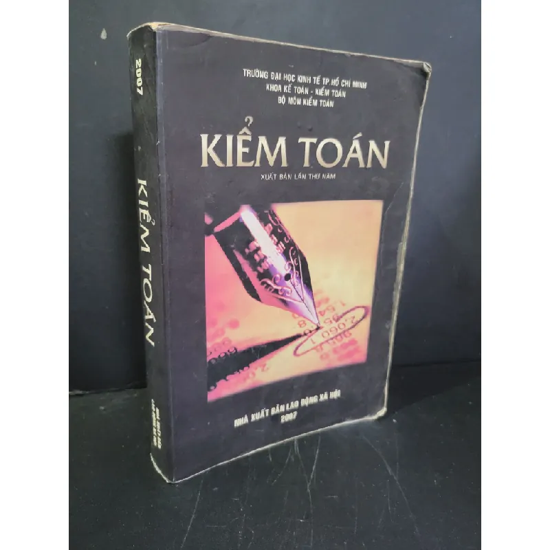 [Sách Cũ SCGR] Kiểm toán mới 80% bẩn bìa, ố nhẹ, tróc bìa 2007 HCM3004 GIÁO TRÌNH, CHUYÊN MÔN 681534