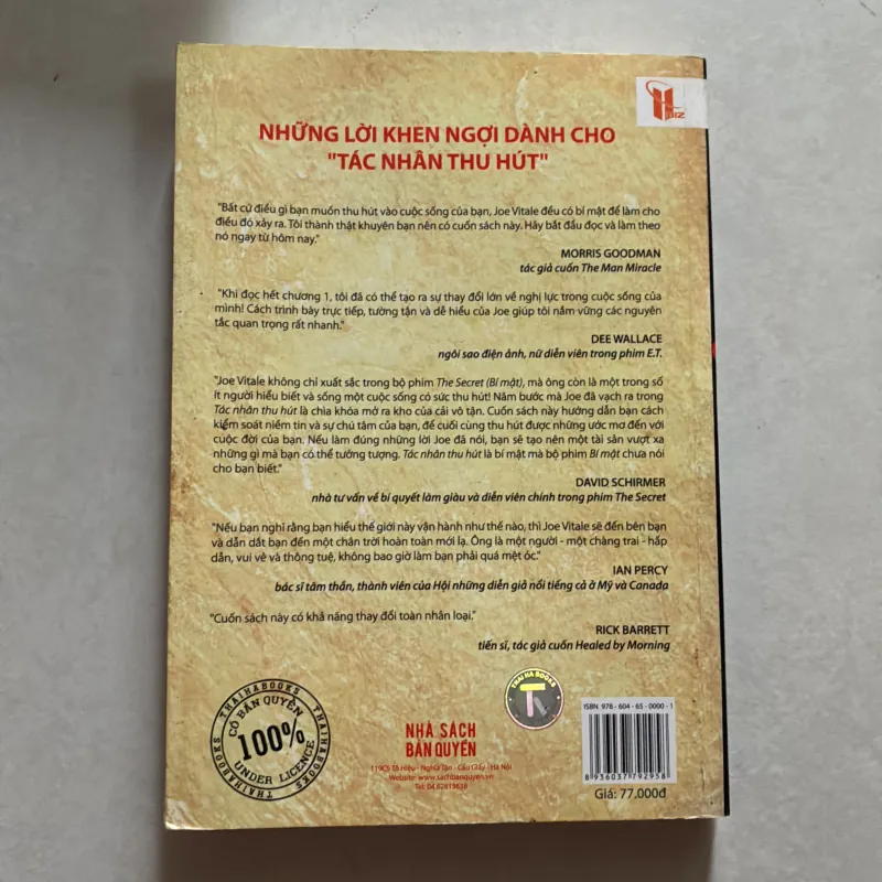 Tác nhân thu hút - Joe Vitale 797873