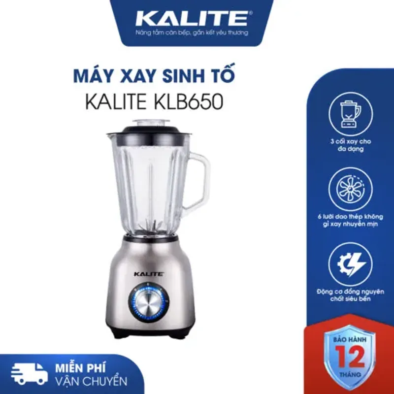 🍋💙 Kalite KLB630 – Hỗ trợ chế biến từ sinh tố đến sốt & thực phẩm khô 722701