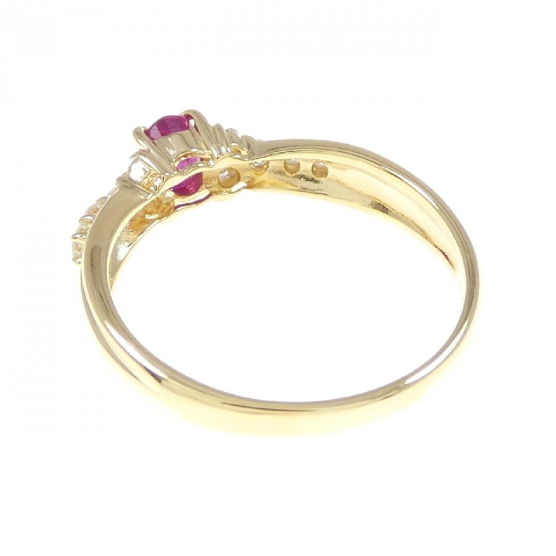 Nhẫn Ruby K18YG 0.34CT 669997