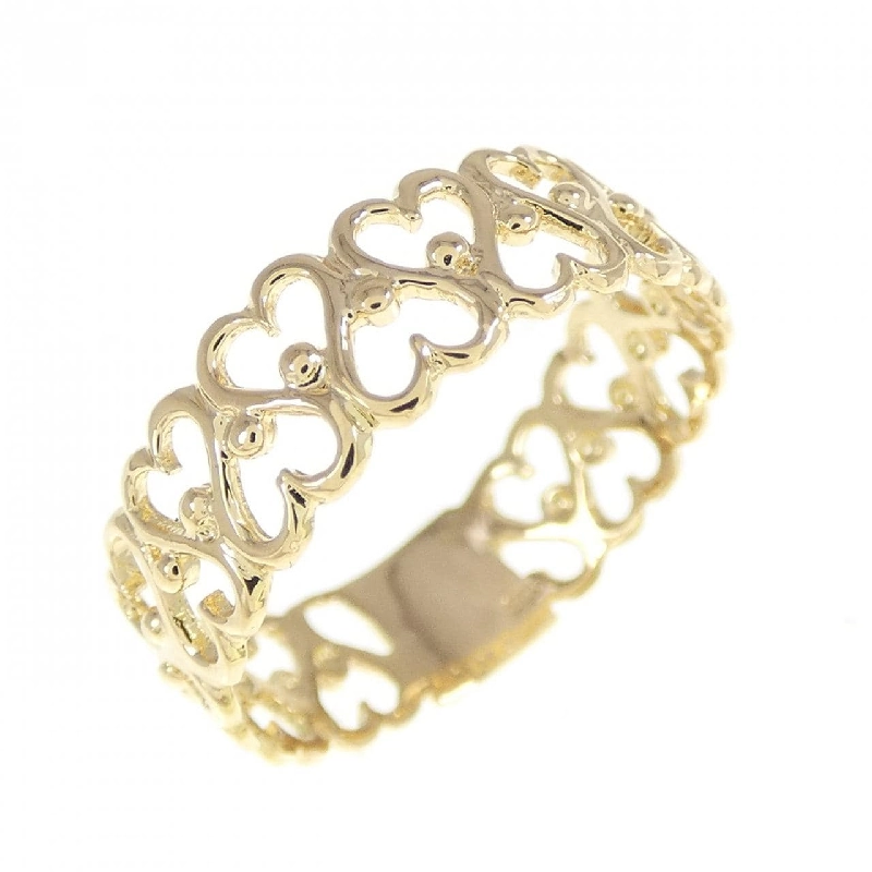 Nhẫn hình trái tim K18YG 671504