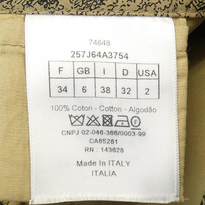 Christian Dior TOIL DE JOUY 257J64A3754 Váy 646247