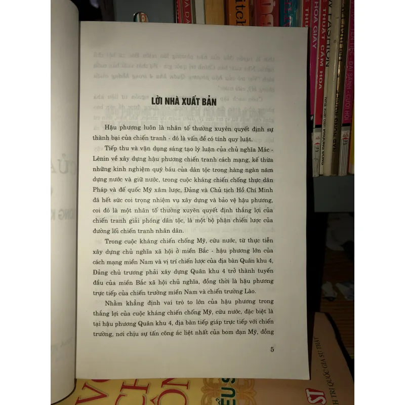 Vai trò của hậu phương quân khu 4 trong kháng chiến chống Mỹ, cứu nước  610405