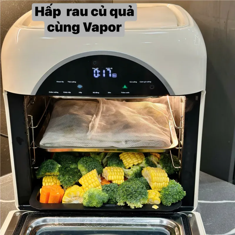 Nồi chiên hơi nước Kalite Vapor – Chiên giòn, hấp mềm, nướng ngon trong một chạm 718831