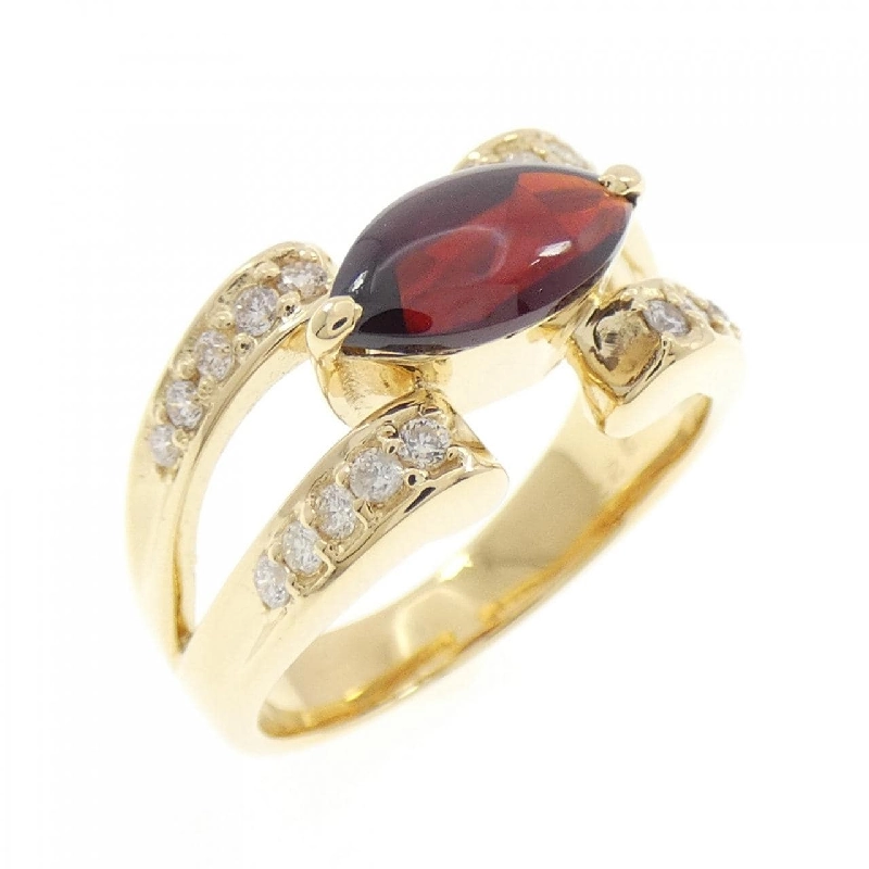 Nhẫn Garnet K18YG - Hàng hiệu Authentic 847481