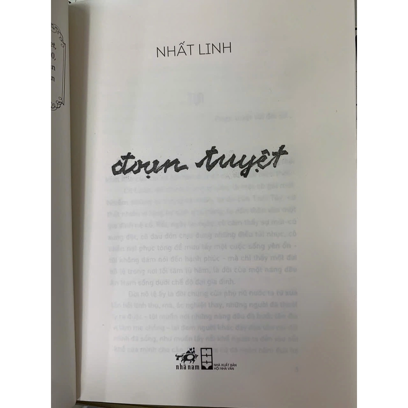 ĐOẠN TUYỆT - NHẤT LINH 523533