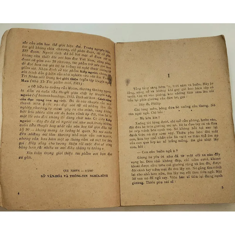 William Somerset Maugham, tiểu thuyết KIẾP NGƯỜI 705065