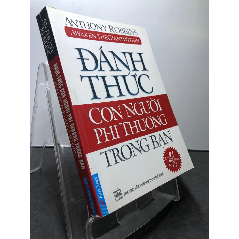 Đánh thức con người phi thường trong bạn 2014 mới 85% bẩn nhẹ highlight Anthony Robbins HPB1208 KỸ NĂNG 458647