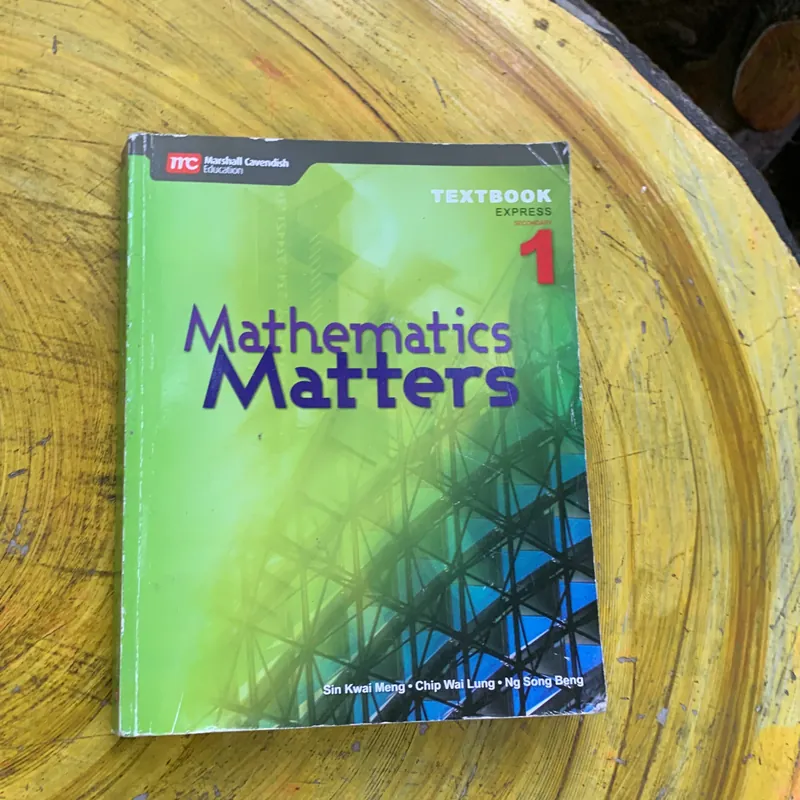 MATHEMATICS MATTERS TEXTBOOK EXPRESS SECONDARY 1 737183