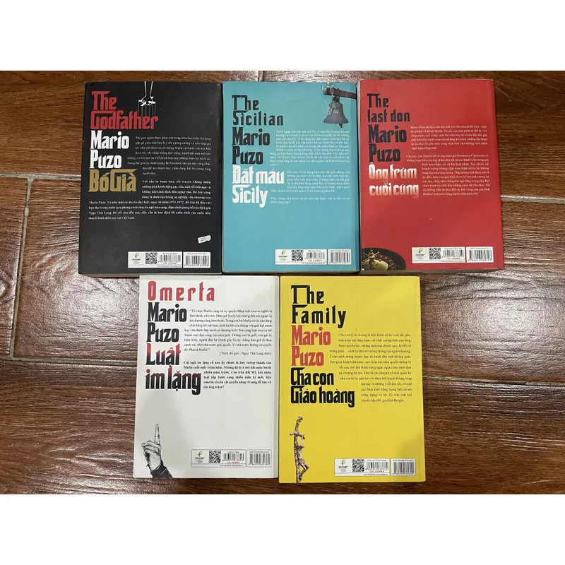 Mario Puzo bộ 5 cuốn 600530