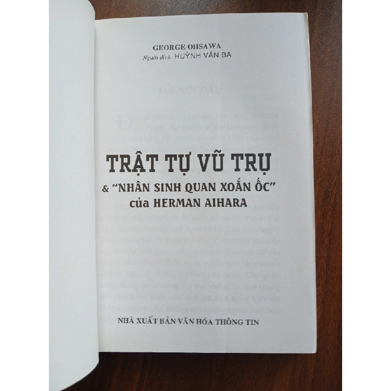 Trật Tự Vũ Trụ - Ohsawa, Huỳnh Văn Ba dịch 539976