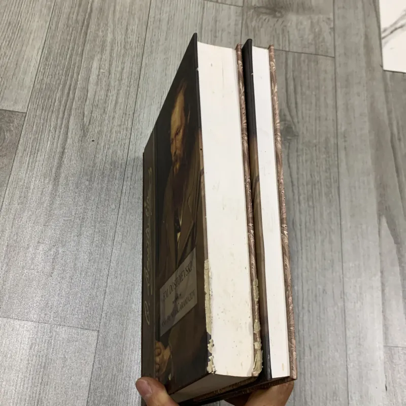 Anh em nhà caramazov - F M Dostoievshi. Bộ 2 tập. 4a1 756460
