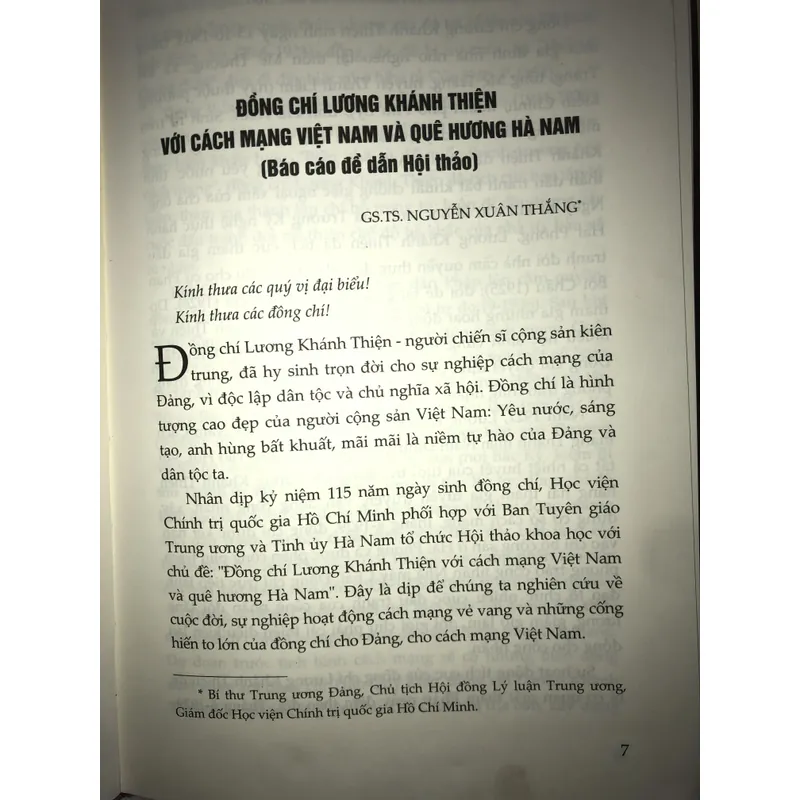 Đồng chí Lương Khánh Thiện  740480