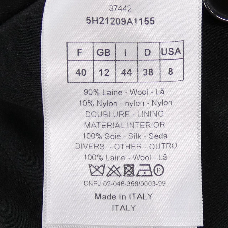 クリスチャンディオール CHRISTIAN DIOR 5H21209A1155 ジャケット - Hàng hiệu Authentic 821022