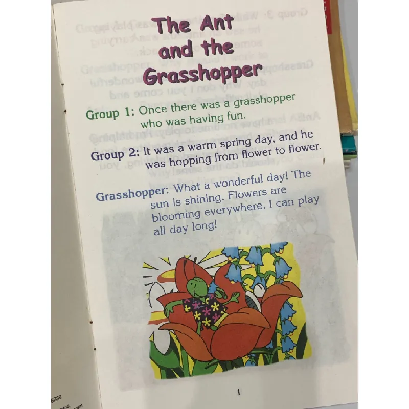 Readers' Theater: The Ant and the Grasshopper – Really Good Stuff 559662