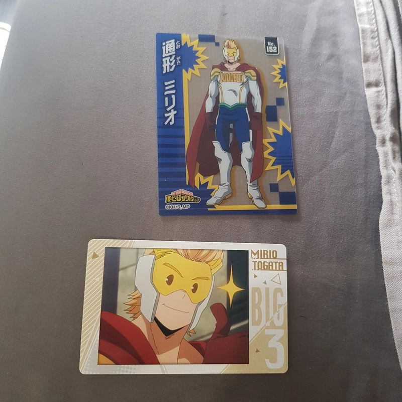 Card anime Học Viện Siêu Anh Hùng (My Hero Academia) - Mirio Togata - Card chính hãnh Nhật 504305