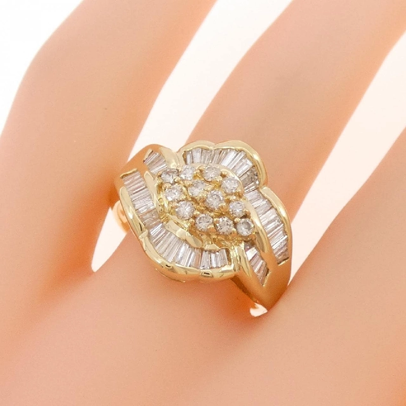 Nhẫn kim cương K18YG 0.80CT - Hàng hiệu Chính hãng 846803