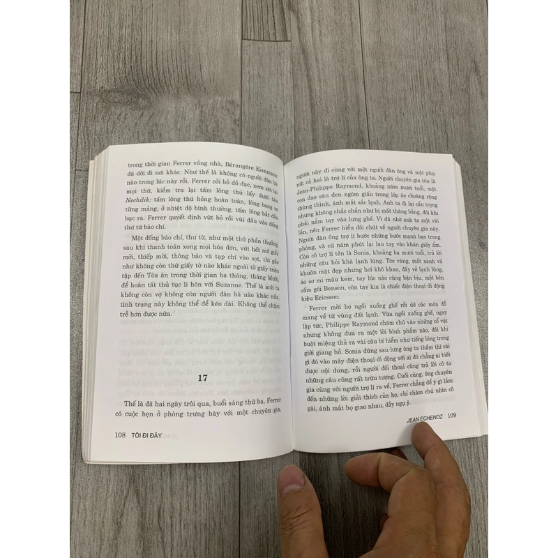 Tôi đi đây - Jean Echenoz. 1a3 508315