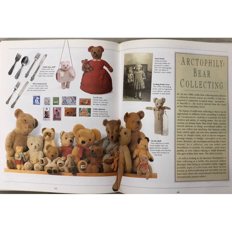 THE TEDDY BEAR ENCYCLOPEDIA Bách khoa toàn thư về Gấu Teddy - DK 1993 455802