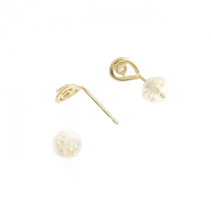 K18YG Bông tai kim cương 0.10CT - Hàng hiệu Chính hãng 868324