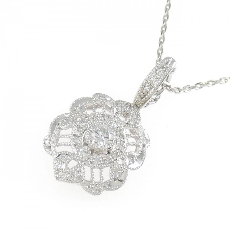 Dây chuyền kim cương PT900/PT850 0.33CT - Hàng hiệu Authentic 857147