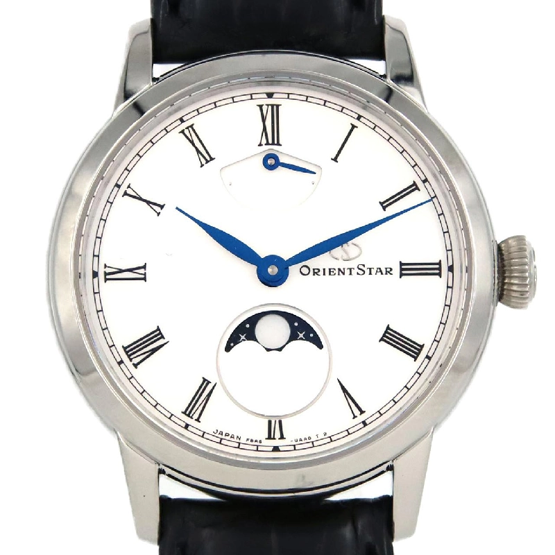 Đồng hồ cơ Orient Star M45F8 Moon Phase F8A6-UAA0/RK-BW0001S SS - Hàng hiệu Chính hãng 888355