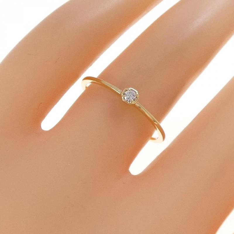 Nhẫn kim cương K18YG 0.03CT - Hàng hiệu Chính hãng 854491