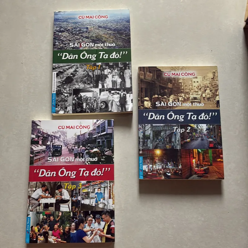 Bộ sách Sài Gòn một thuở “Dân Ông Tạ đó!” - Cù Mai Công (t01) 750311