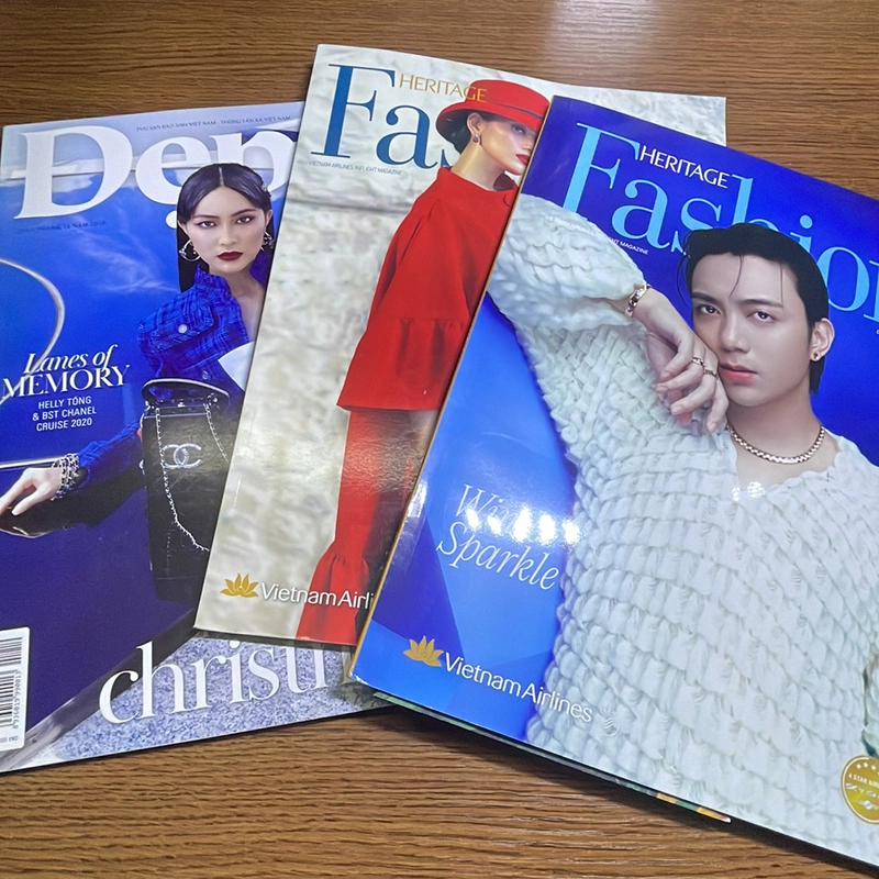3 quyển tạp chí Đẹp, Heritage fashion 452593